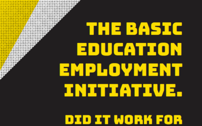 The Basic Education Employment Initiative